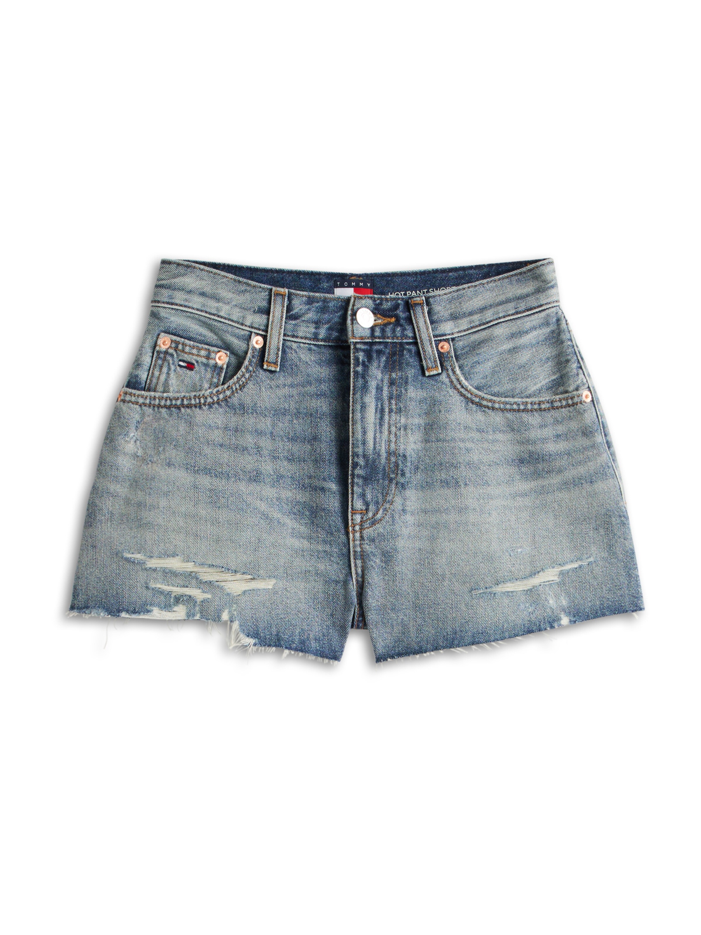 Tommy Jeans Shorts 'BJ8011' in blue denim, Produktansicht