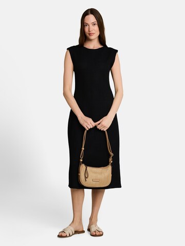 TOM TAILOR DENIM Kleid in Schwarz