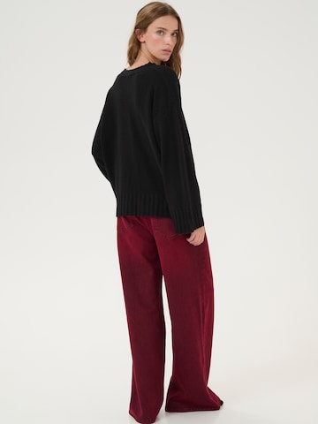 Pull-over 'Huxi' My Essential Wardrobe en noir