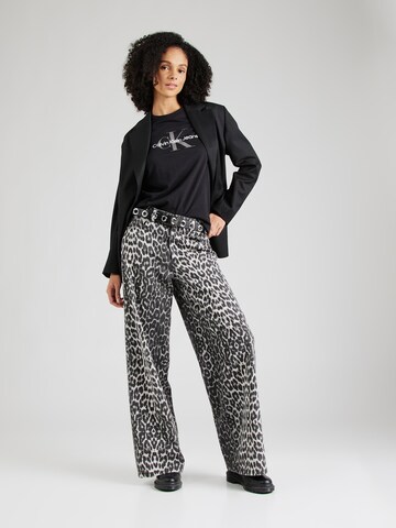 Calvin Klein Jeans T-Shirt in Schwarz