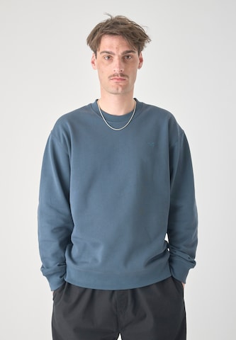 Cleptomanicx Sweatshirt 'Ligull Boxy' in Green: front