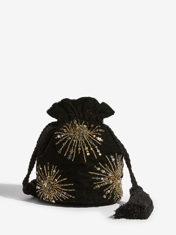 love & roses Pouch in Black