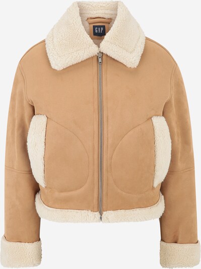 GAP Демисезонная куртка в Светло-коричневый / Белый, Обзор товара