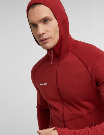 MAMMUT Funktionsfleecejacke in Rot