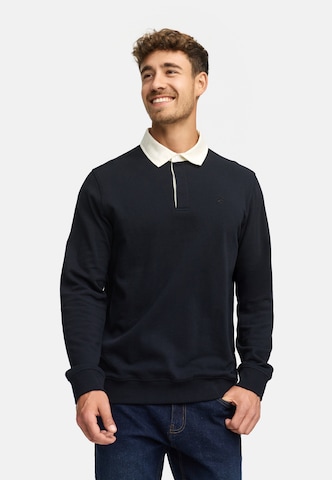 INDICODE JEANS Sweatshirt 'Disnar' in Black: front