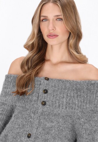 DreiMaster Vintage - Cárdigan en gris