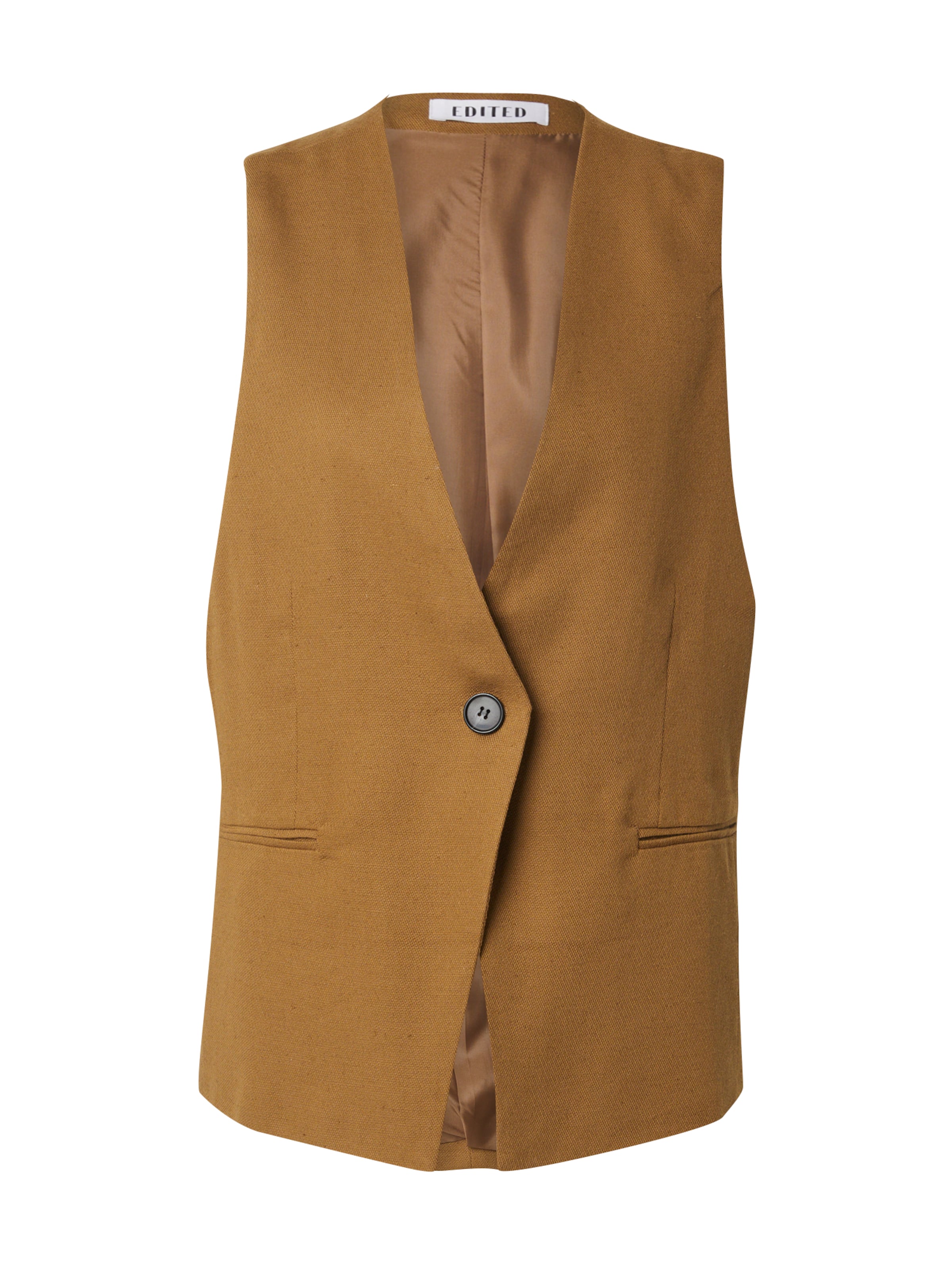 EDITED Kamizelka 'Willow' w kolorze zielony: przód