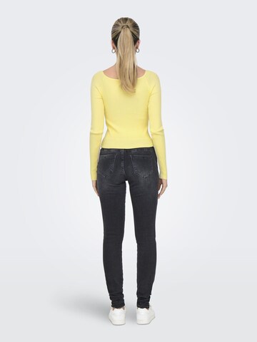Pull-over 'ONLANJELICA' ONLY en blanc