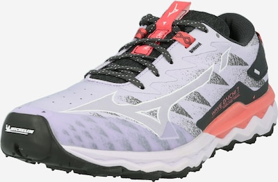 MIZUNO Chaussure de course 'WAVE DAICHI 7' en violet clair / rouge pastel / noir / blanc, Vue avec produit