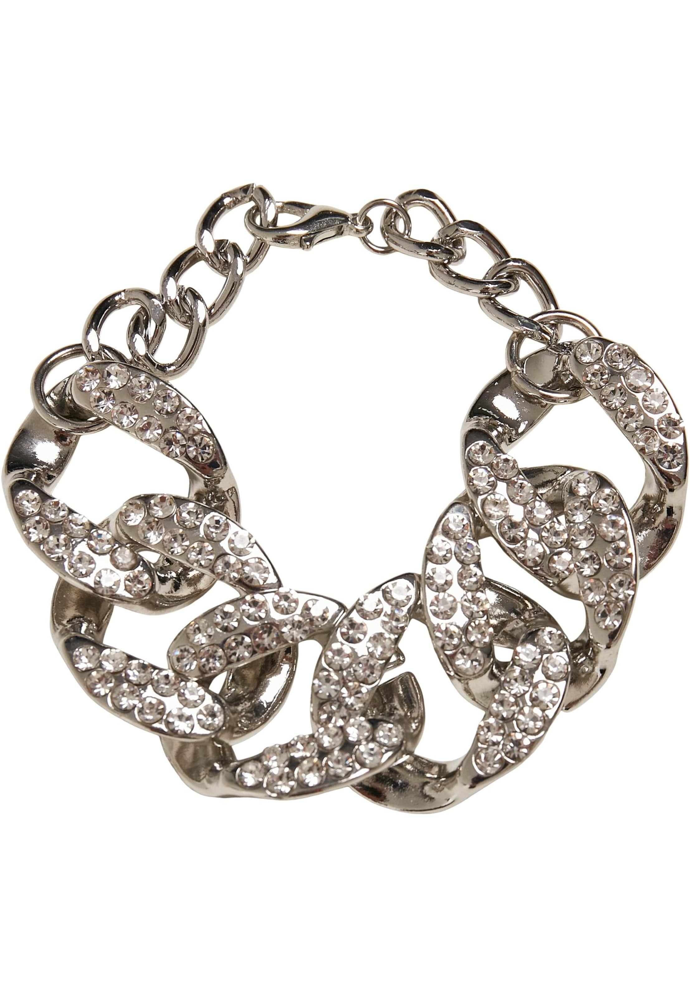 Urban Classics Armband in Zilver: voorkant