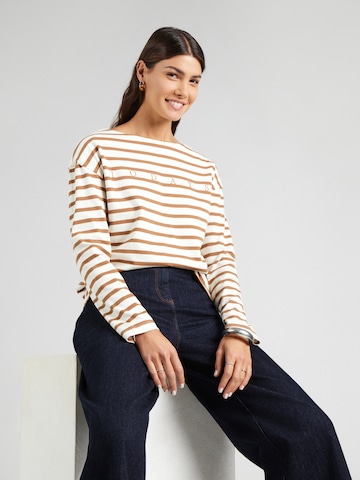 10Days Shirt in Beige: voorkant