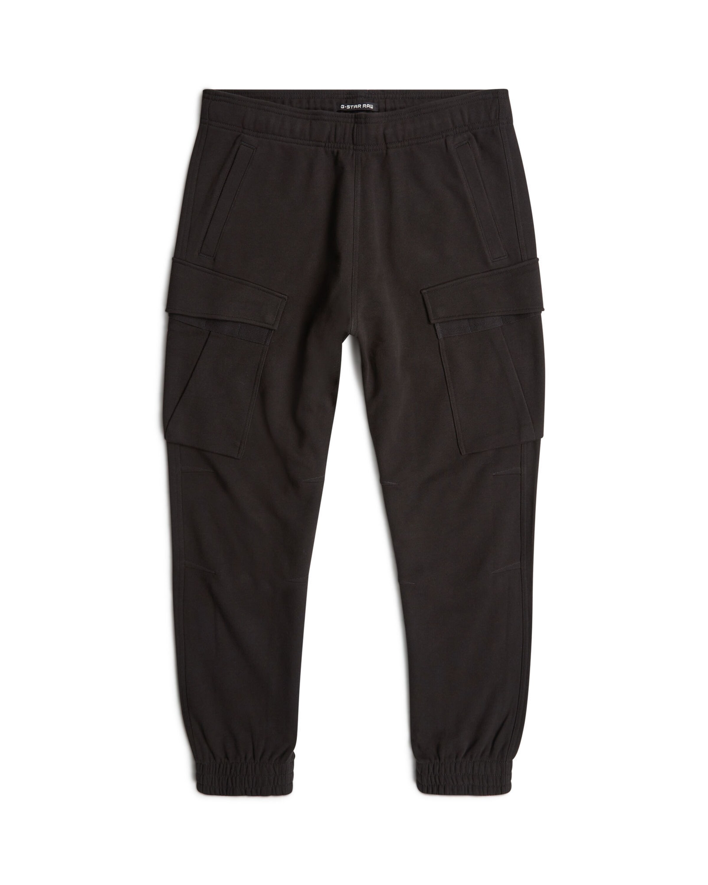 G-STAR Tapered Cargohose in Schwarz: Vorderseite