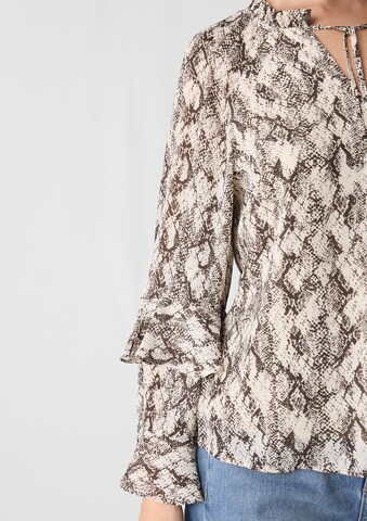 COMMA Bluse in Beige