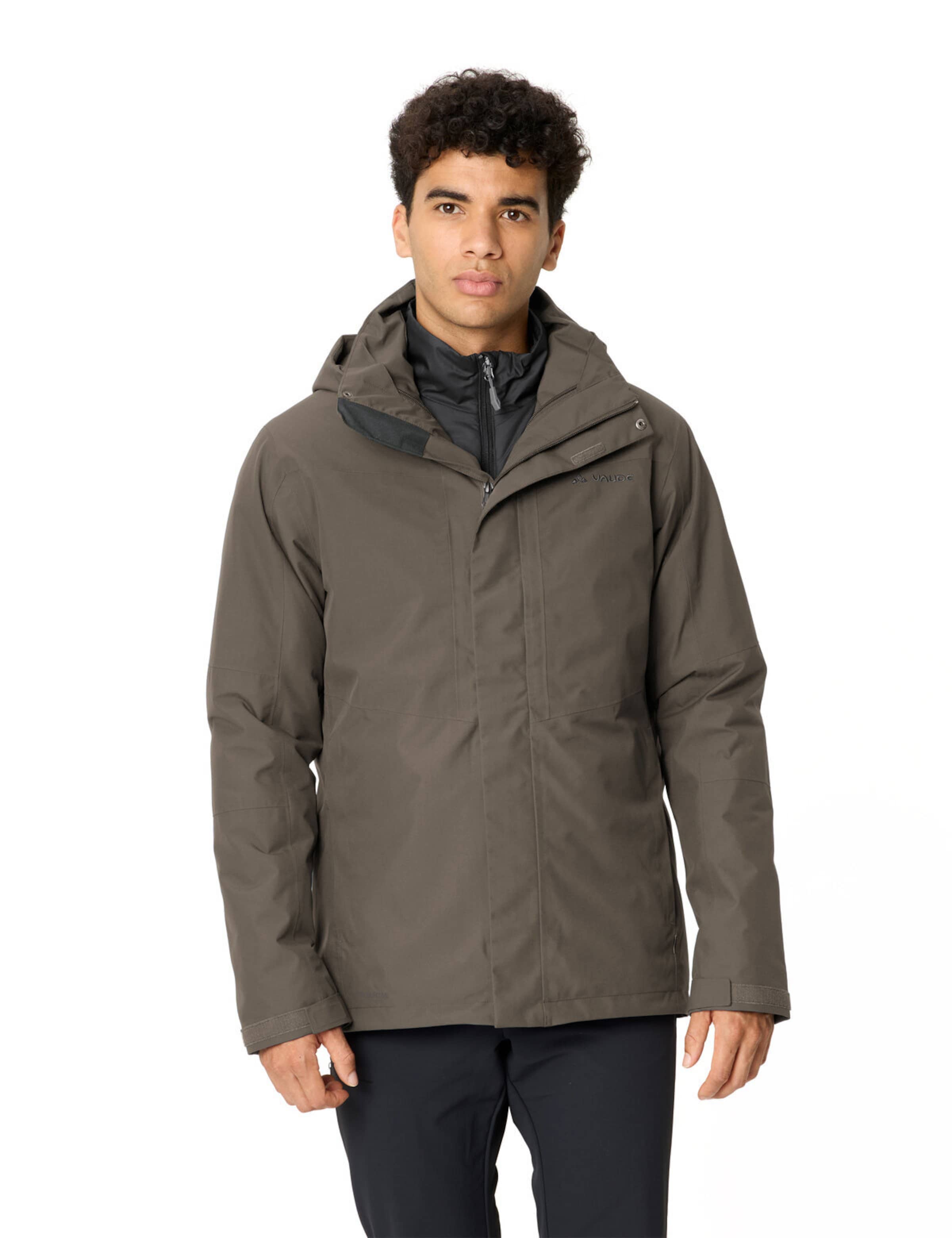 VAUDE Outdoor jacket 'Caserina III' in Brown: front