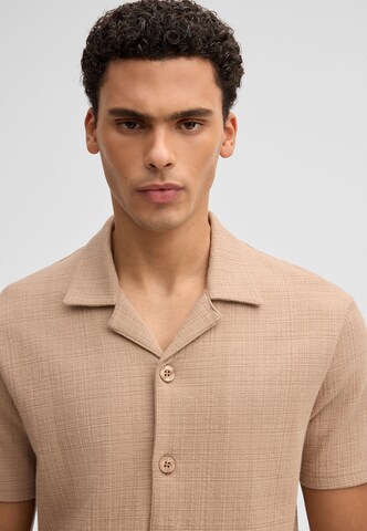 STRELLSON Regular fit Zakelijk overhemd ' Filip ' in Beige