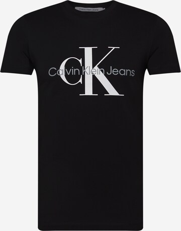 Calvin Klein JeansMajica - crna boja: prednji dio