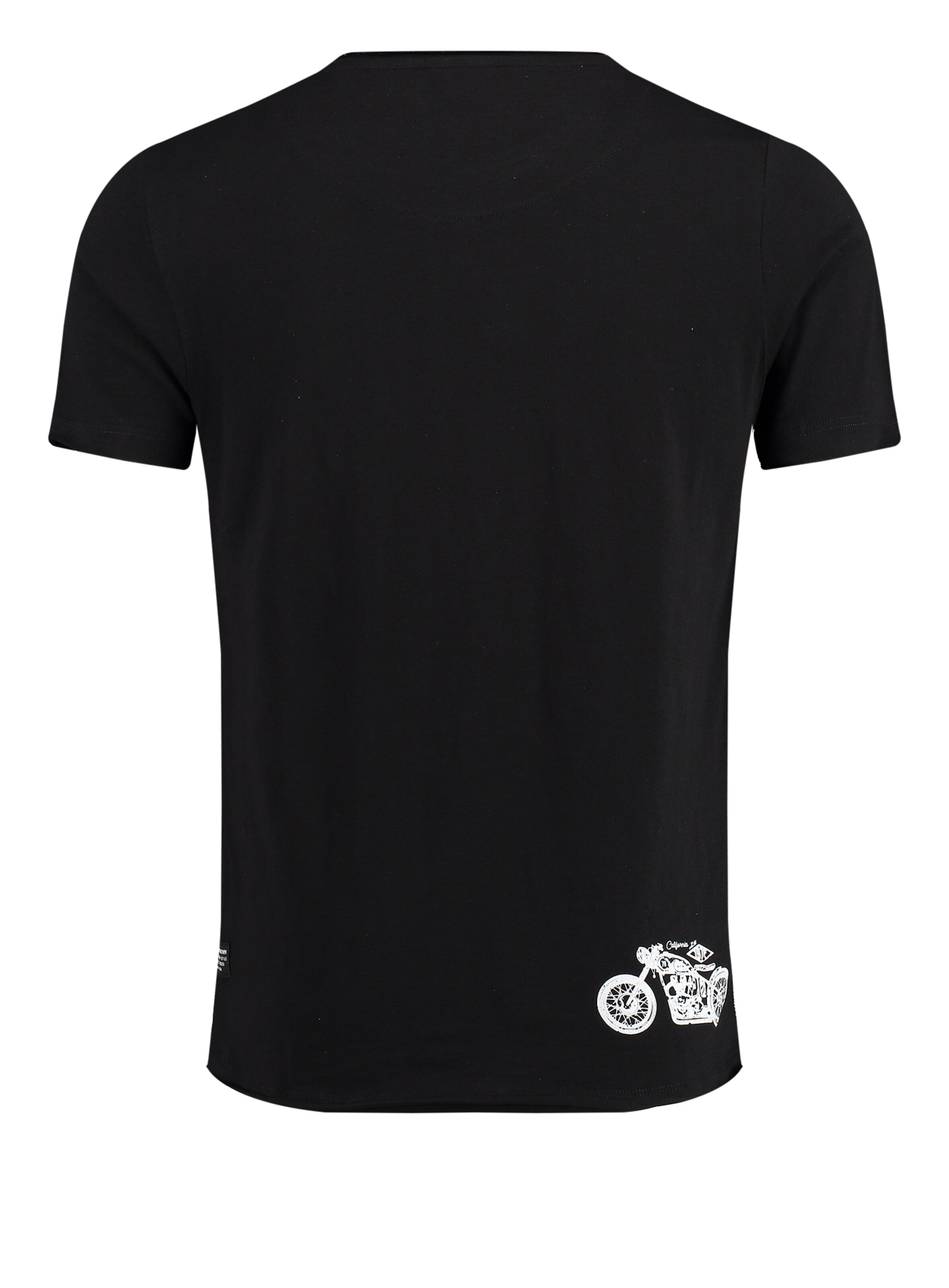 Key Largo Shirt 'OREGON TRAIL' in Black