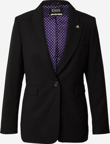 Blazer SCOTCH & SODA en noir : devant