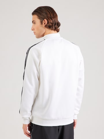 Giacca di felpa 'THE FIRST' di ADIDAS ORIGINALS in bianco