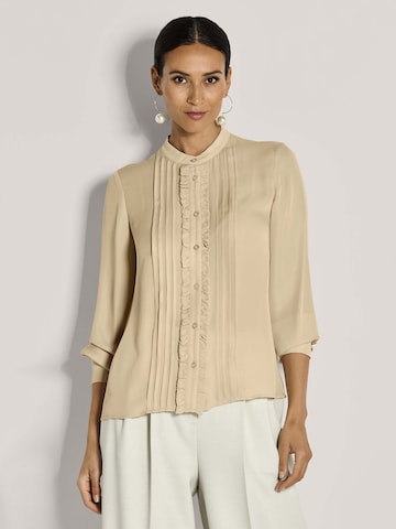 MADELEINE Blouse in Beige: voorkant