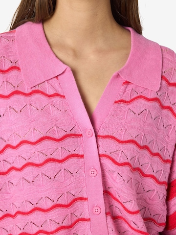 Cardigan Noisy may en rose