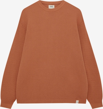 Pull&Bear Pullover in Orange: predná strana