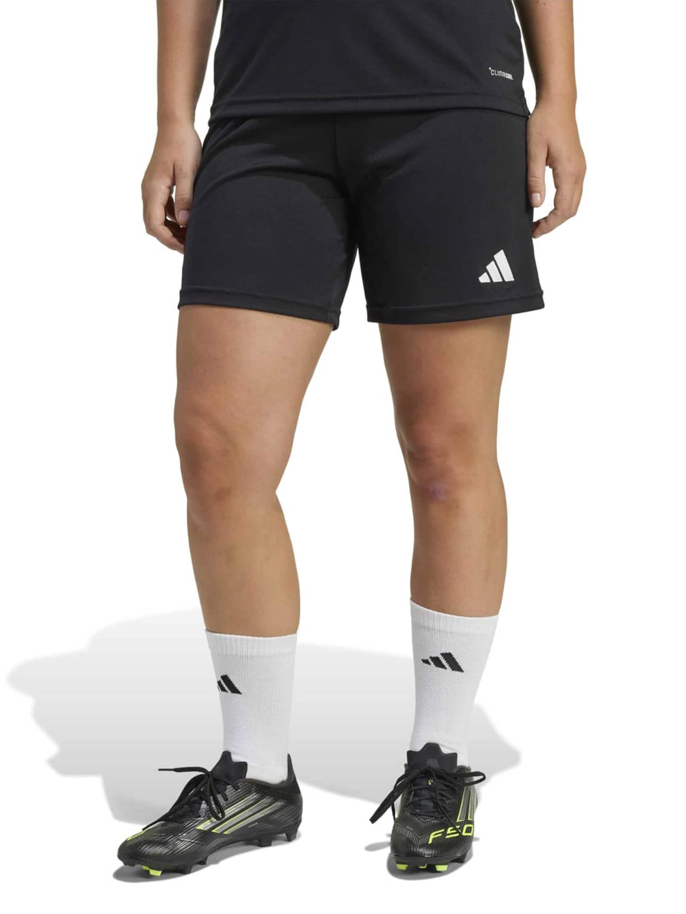 juoda ADIDAS PERFORMANCE Standartinis Sportinės kelnės 'ENT26': priekis