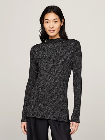 TOMMY HILFIGER Sweater in Black: front