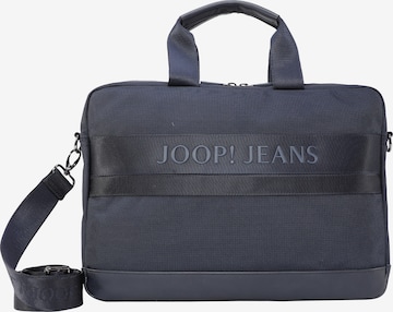 JOOP! Jeans Document Bag in Blue: front