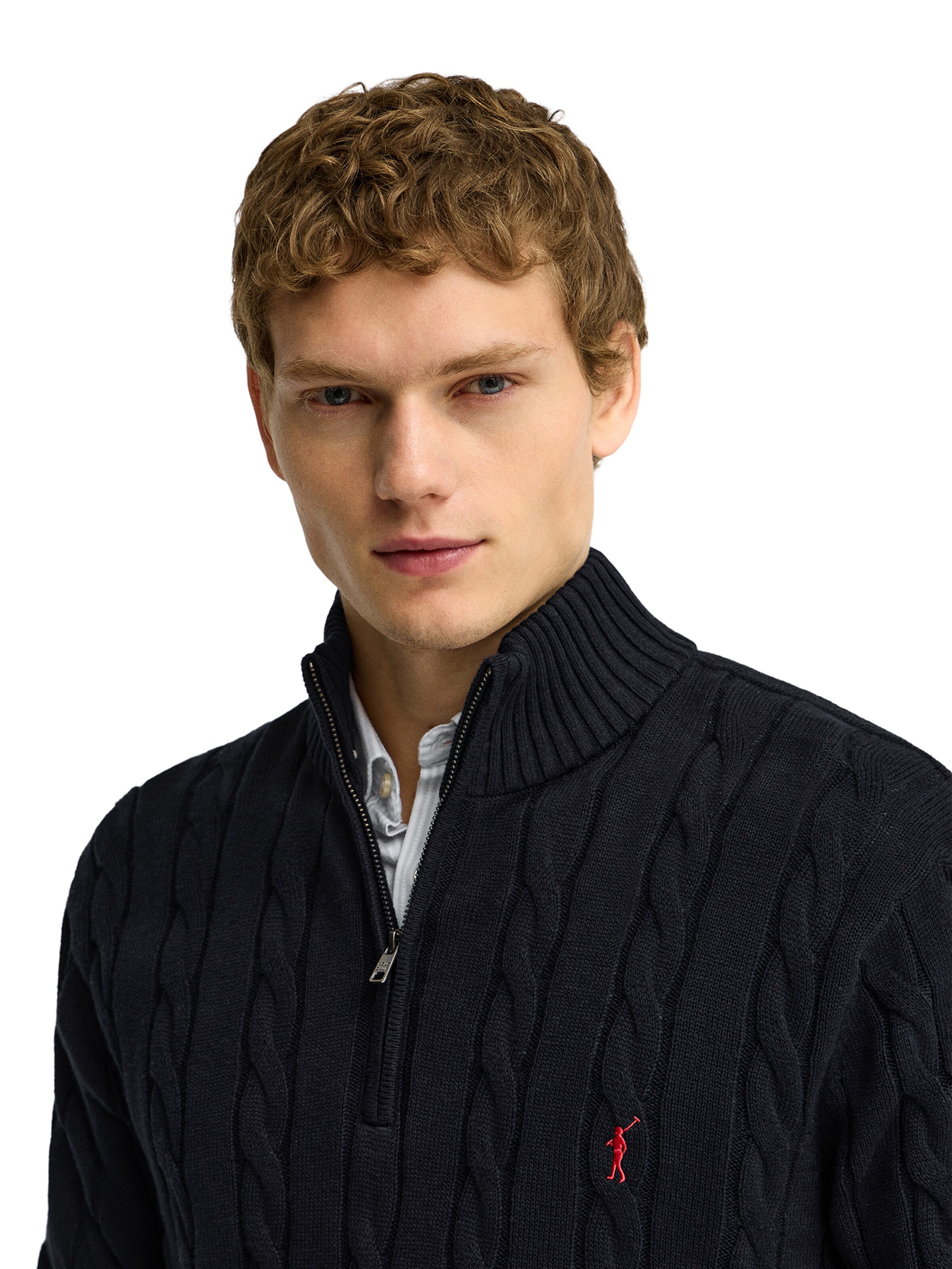 Polo Club Pullover ' RIGBY' in Blau