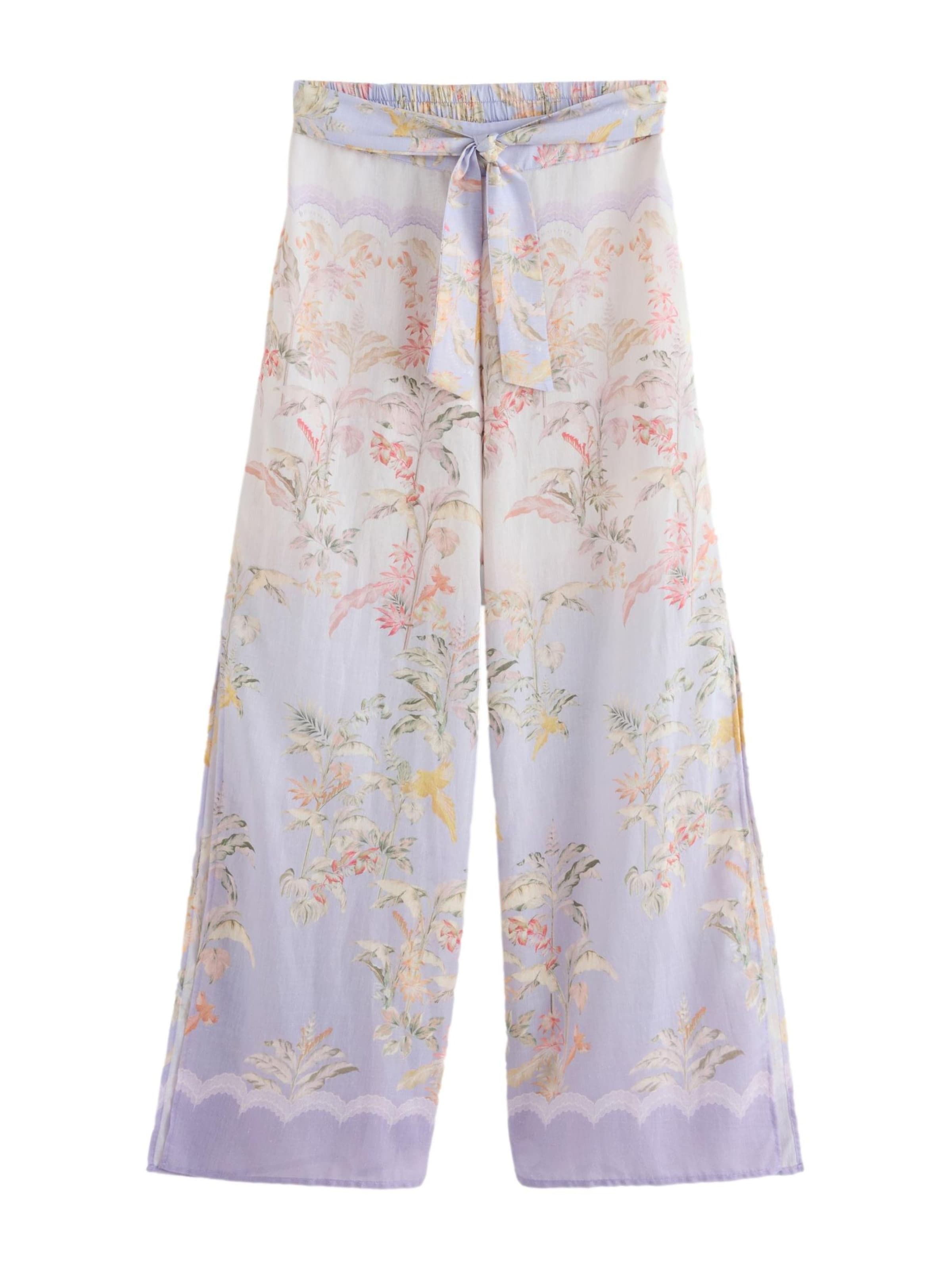 B by Ted Baker Wide leg Broek in Lila: voorkant