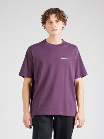 Abercrombie & Fitch - Camisa em roxo: frente