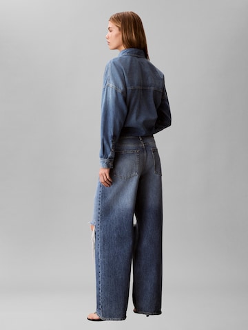 Calvin Klein Jeans Baggy Džínsy - Modrá