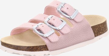 SUPERFIT Pantolette in Pink: predná strana