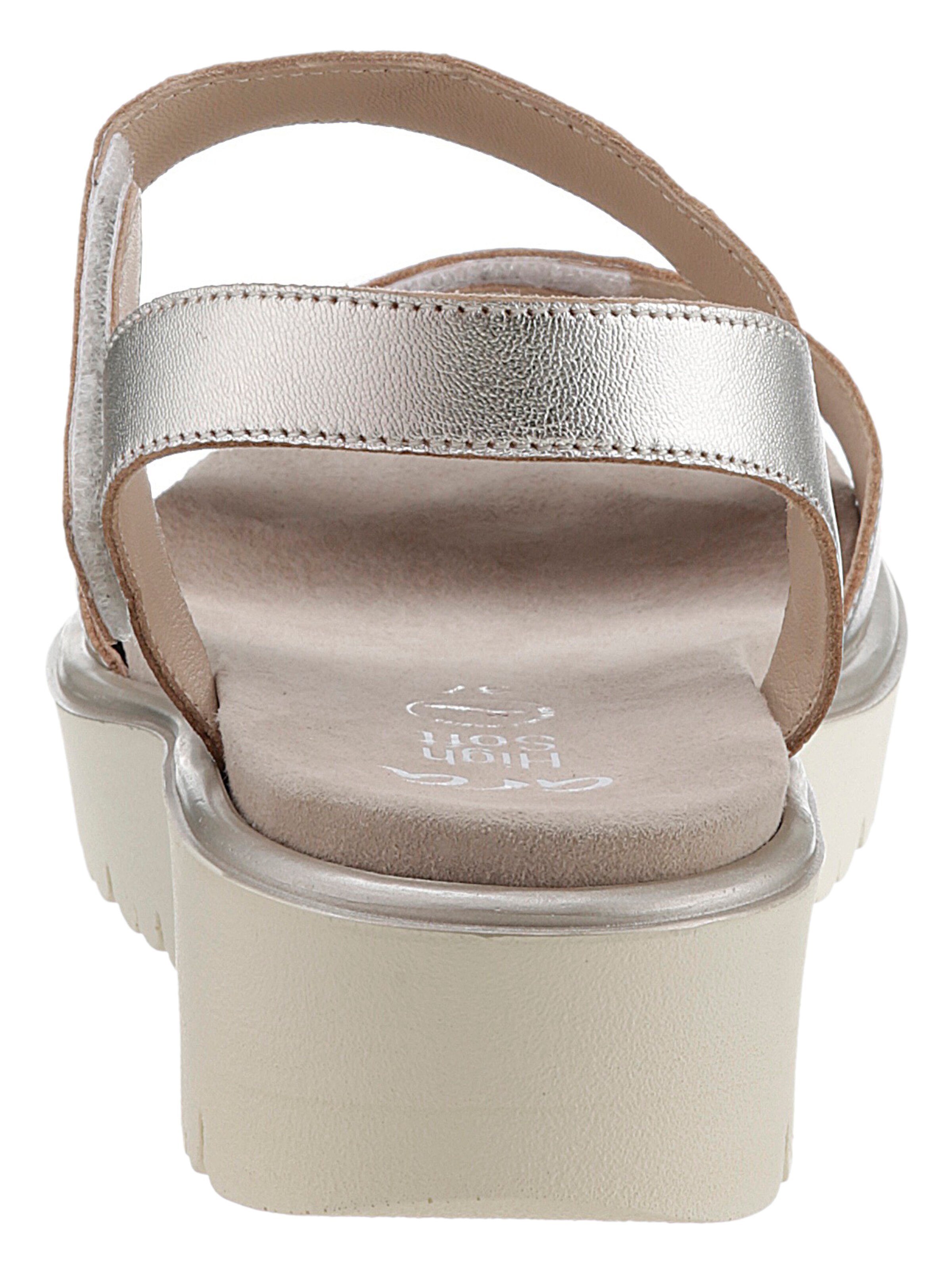 Sandalo 'Bilbao' di ARA in argento