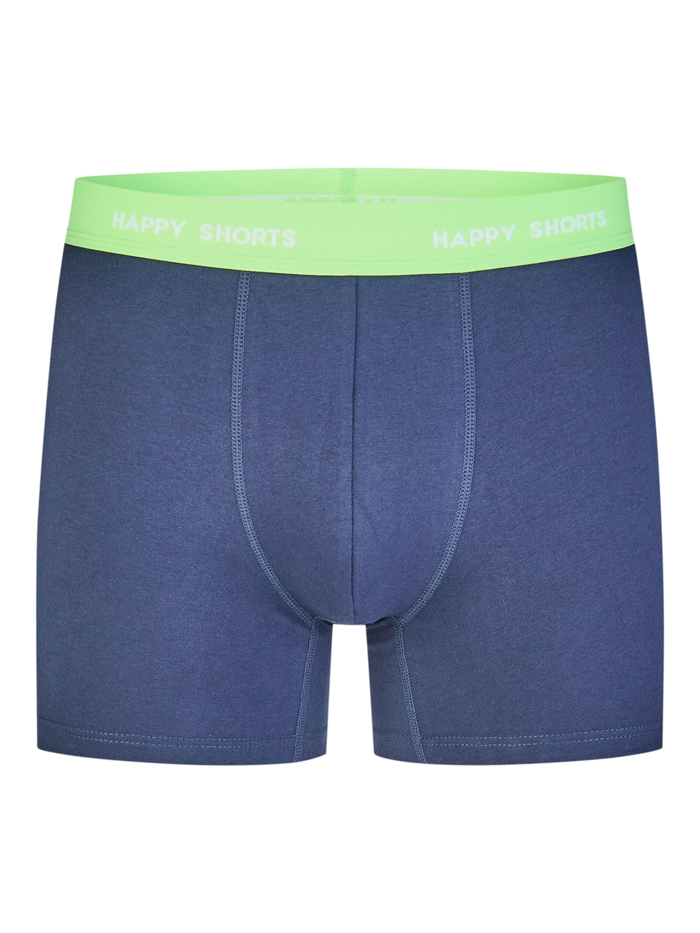 Boxers ' Jersey ' Happy Shorts en bleu