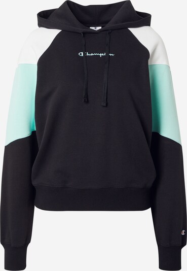 Champion Authentic Athletic Apparel Sweatshirt in hellgrün / schwarz / offwhite, Produktansicht