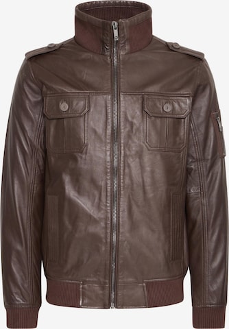 !Solid - Casaco meia-estação 'Famash' em castanho: frente