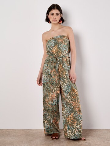 Combinaison Apricot en vert : devant