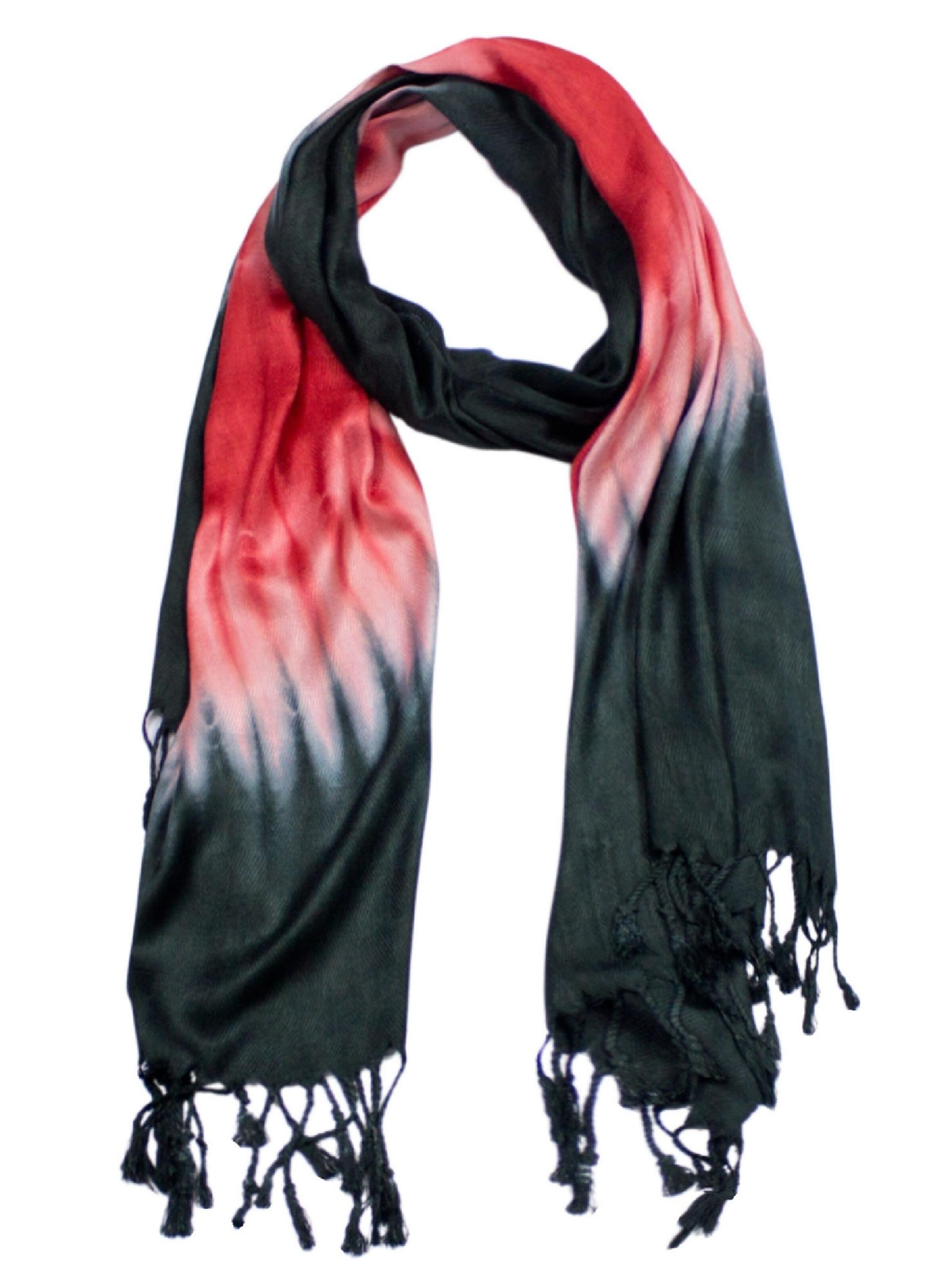 Sunsa Schal 'Sunsa' in Schwarz: Vorderseite