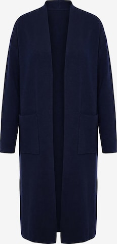 Ulla Popken Strickjacke in Blau: Vorderseite