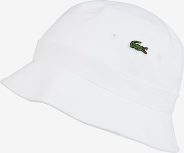 Chapeaux 'Casquette' LACOSTE en blanc