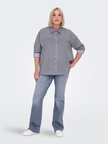 ONLY Carmakoma Blouse 'CARKARIN ' in Blauw
