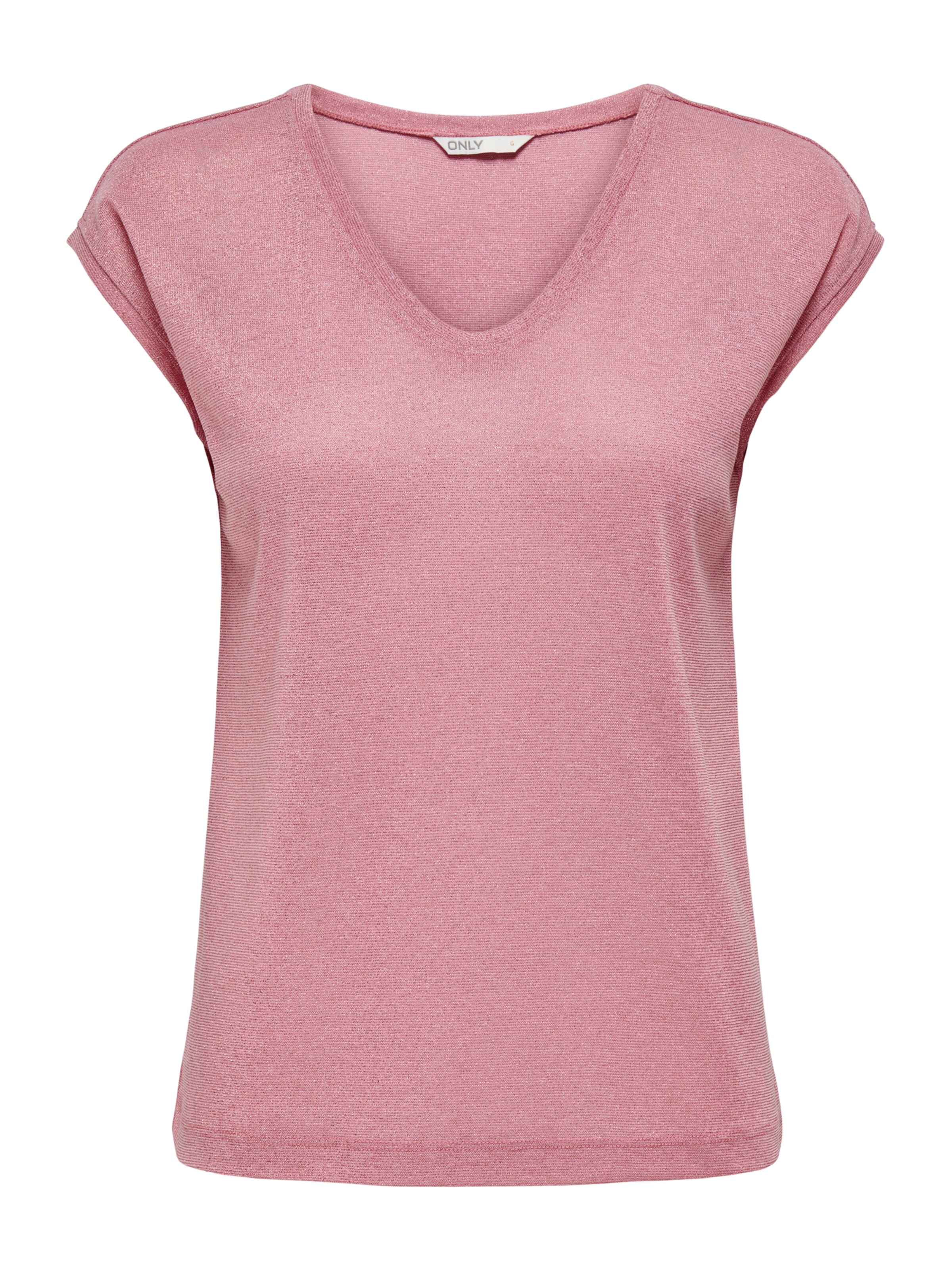 ONLY Shirt 'ONLSilvery' in Pink: front