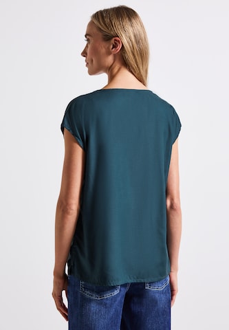 STREET ONE Bluse in Blau