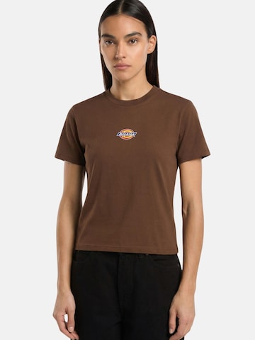 Maglietta 'DICKIES MAPLE VALLEY REG TEE W T-SHIRT' di DICKIES in marrone