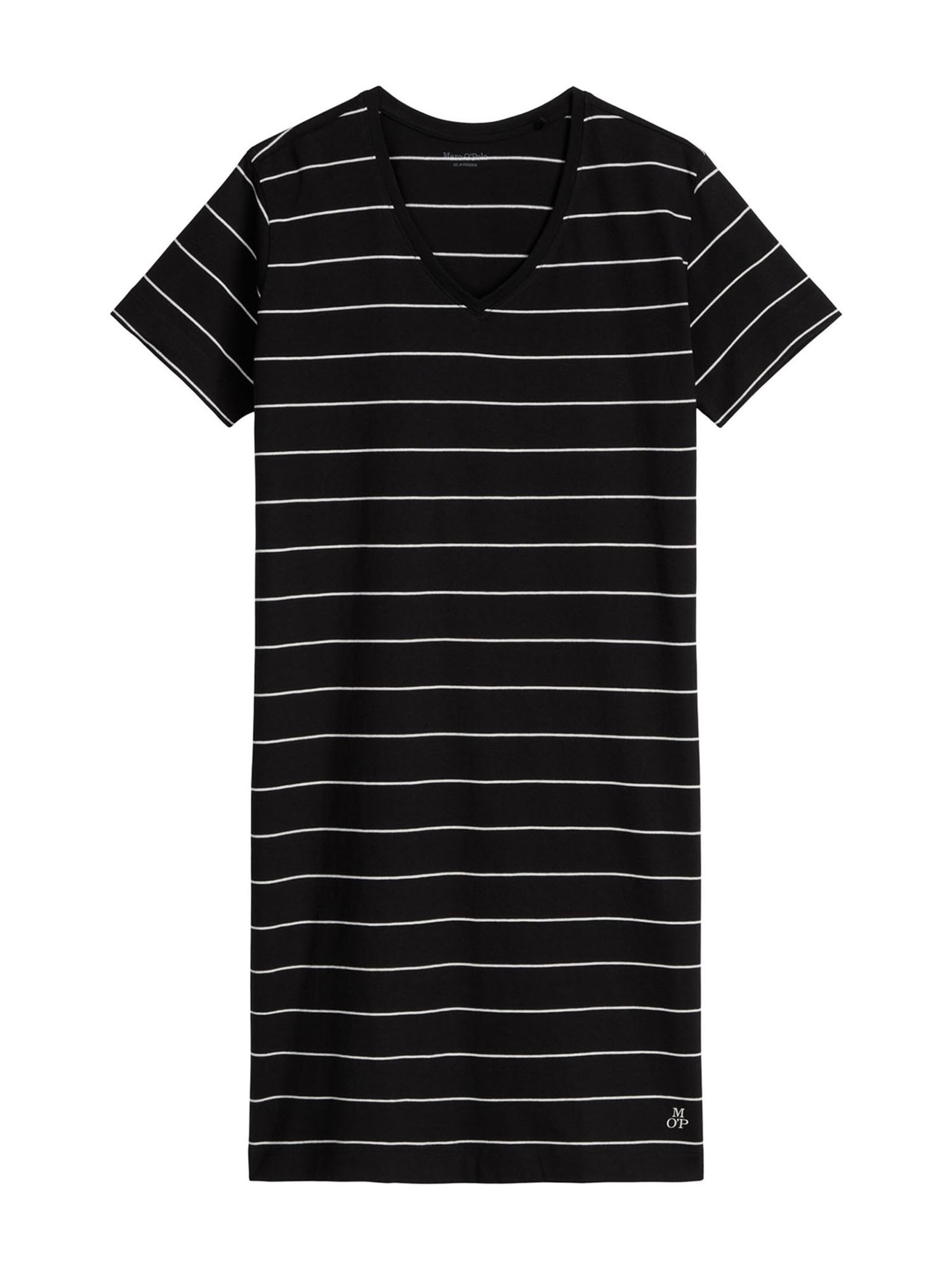 Marc O'Polo Nachthemd ' Mix N Match ' in Schwarz: Vorderseite