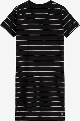 Chemise de nuit ' Mix N Match ' Marc O'Polo en noir : devant