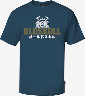 Oldskull Shirt in Blue: front