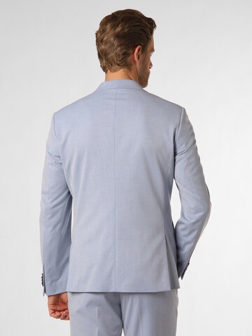 Coupe slim Veste de costume 'Oakland' Finshley & Harding en bleu